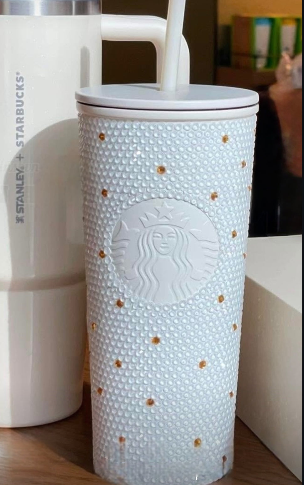 Rhinestone Blanco Tailandia