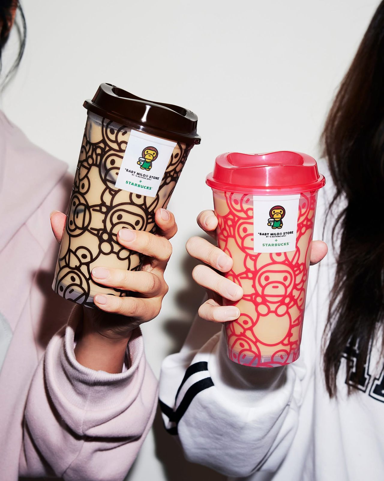 Vasos reutilizables de edición limitada Starbucks X streetwear A Bathing Ape (BAPE) Baby Milo Store