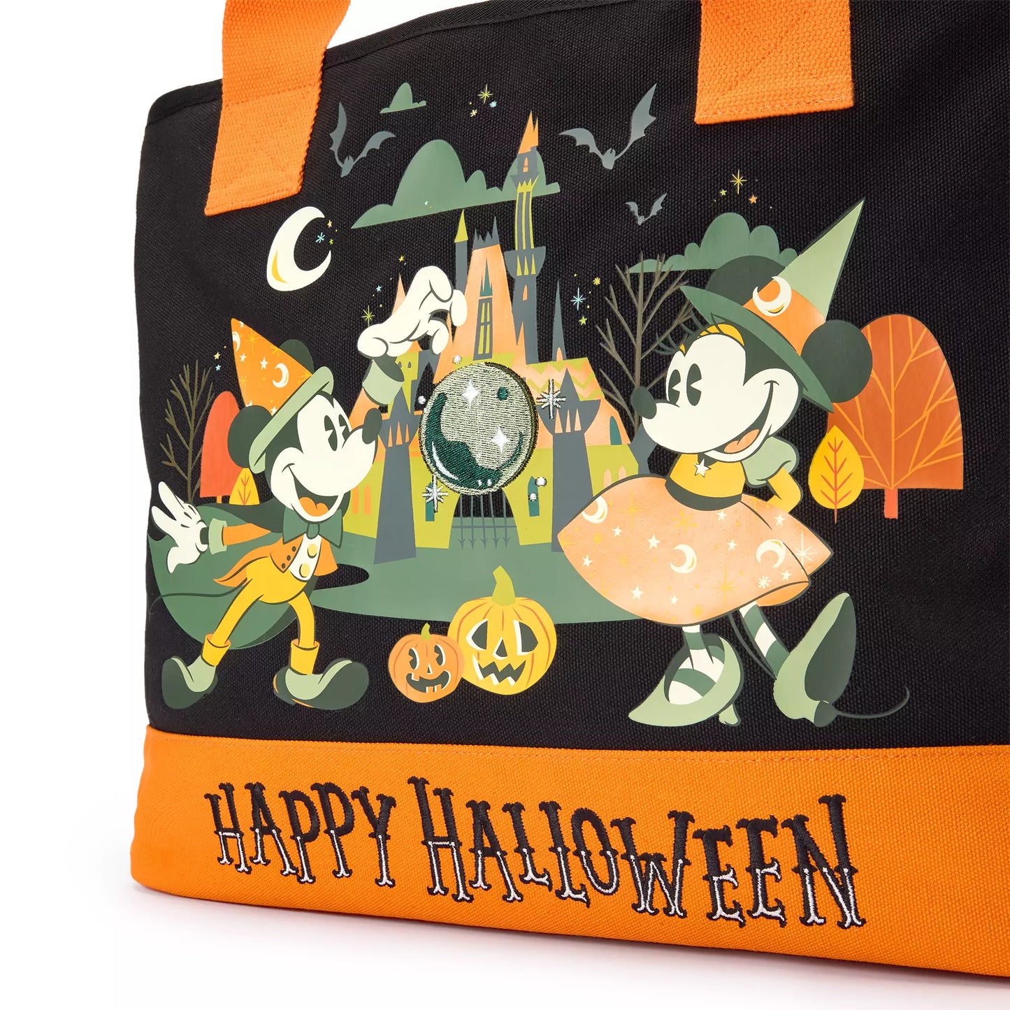 Bolsa de lona de Halloween de Mickey Mouse y sus amigos