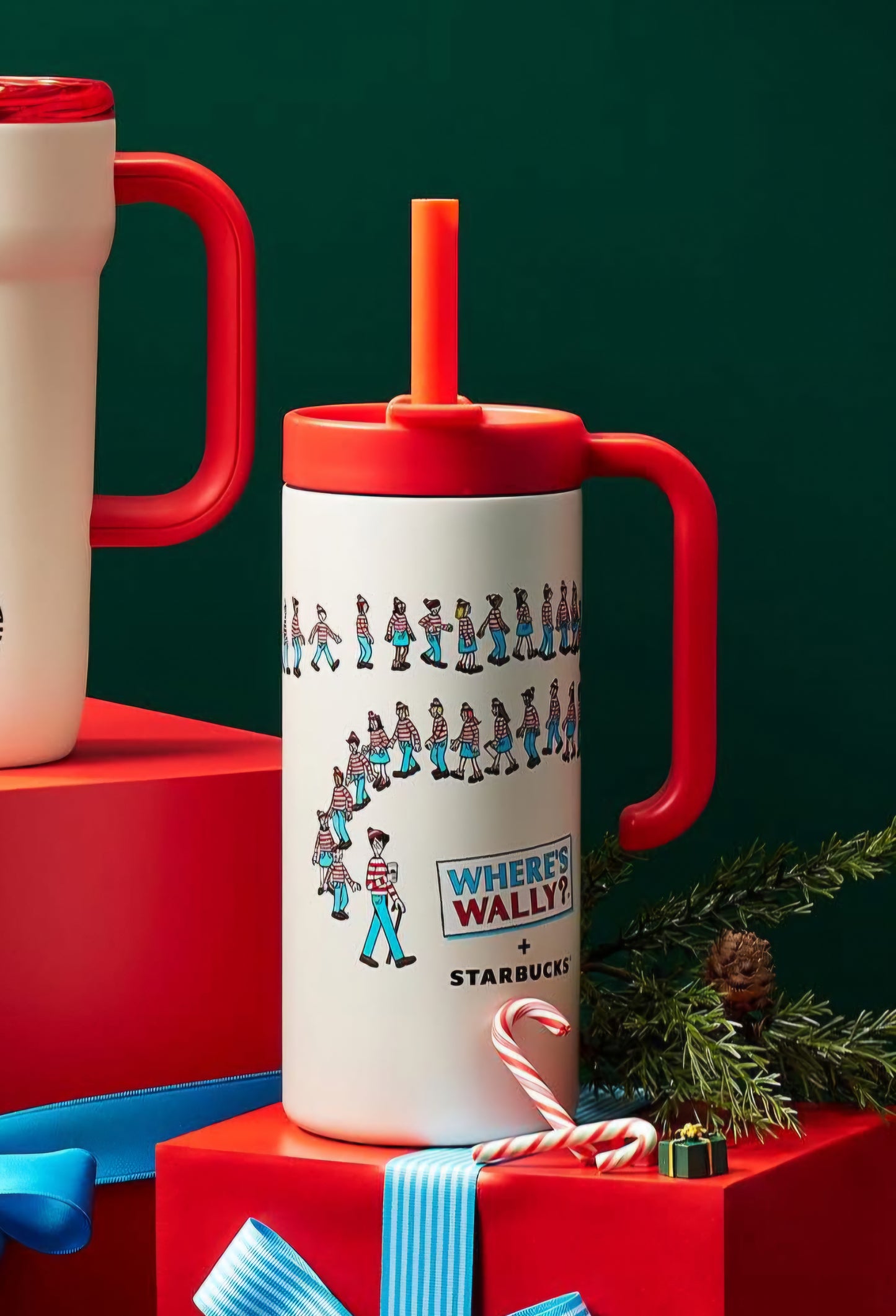 Vaso térmico tumbler 532ml de Starbucks edición especial de "Where's Wally?