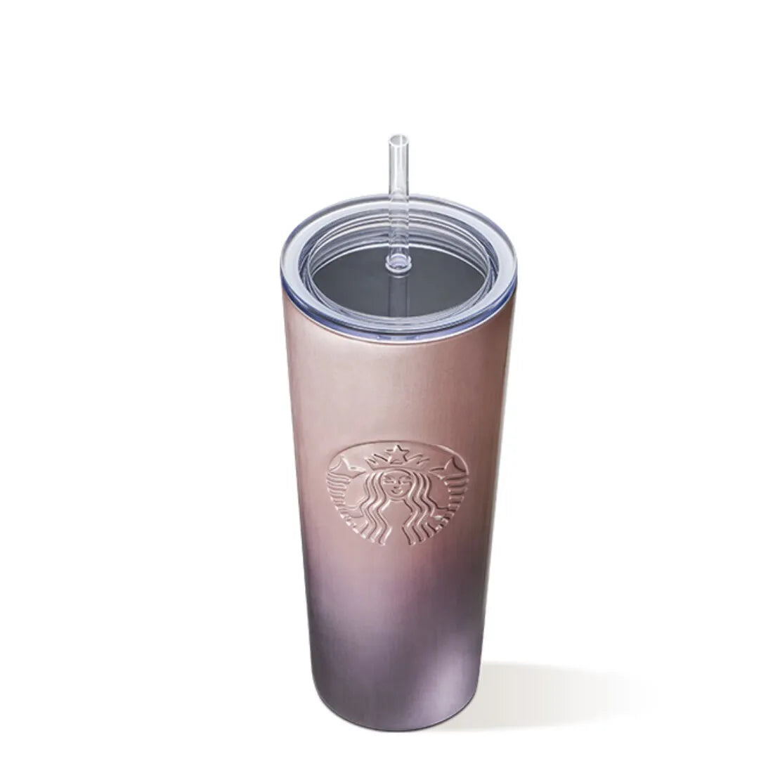 Vaso Starbucks 2026 China Purple Cat's Eye de 27 oz de acero inoxidable