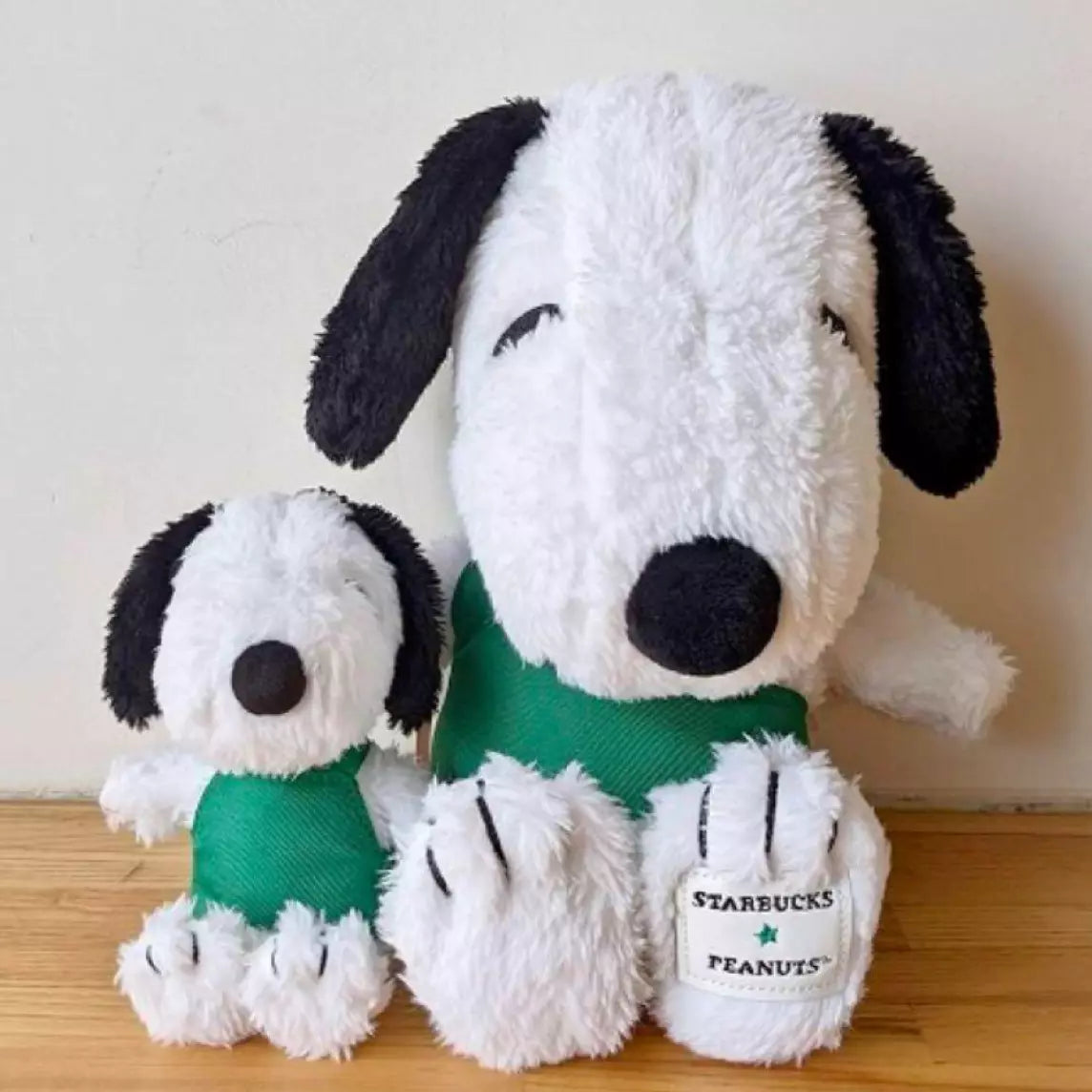 Set Snoopy Peluche Starbucks