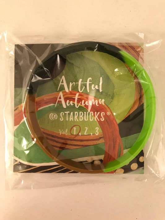 Pulsera Silicon JAPAN STARBUCKS Autumn Vol 1 Wrist Band Bracelet - 2019 Artful PROMO Lives Tiktok