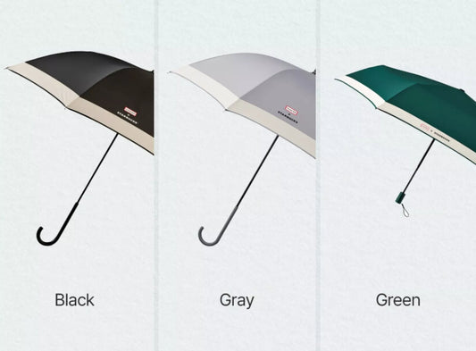 Starbucks KOREA 2024 LIGHT UP LONG carbon Paraguas SUMMER e-Frequency HUNTER