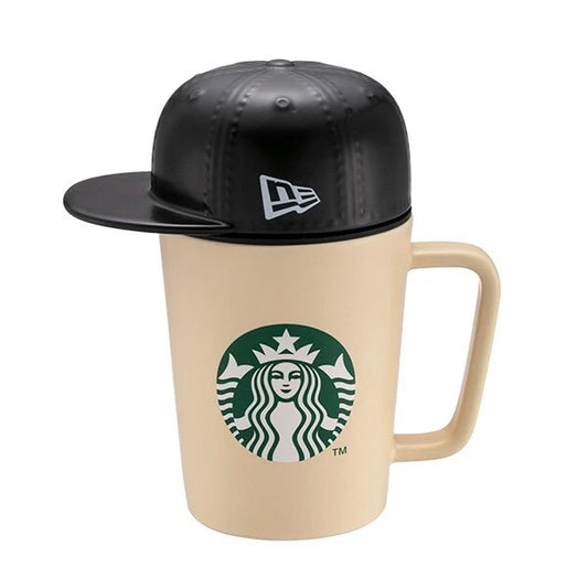 Taza de Ceramica Beige New Era x Starbucks 16oz