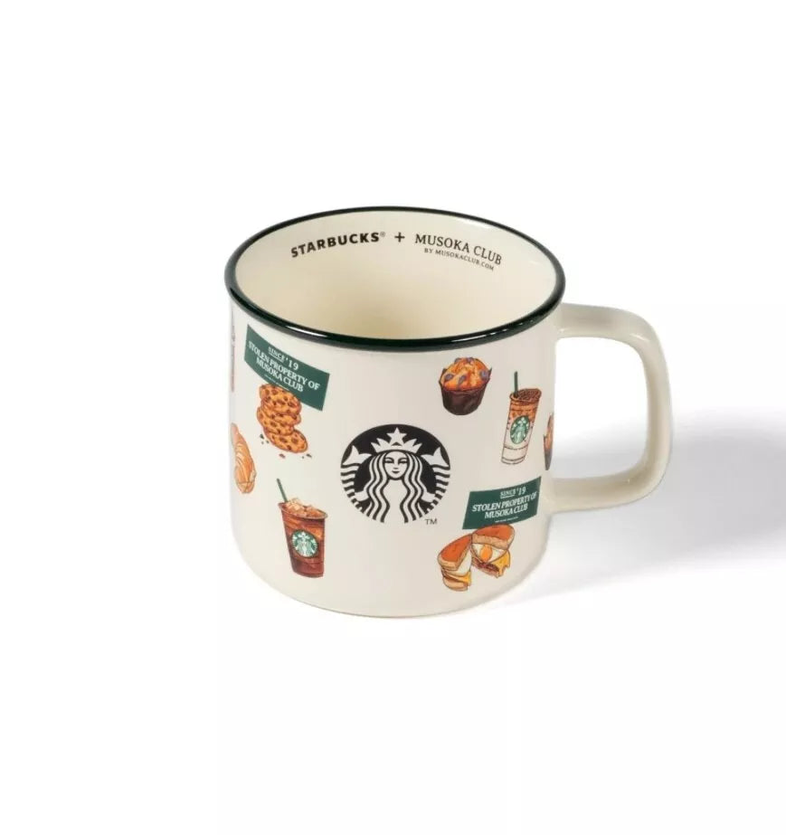 Singapore Exclusive Starbucks + MUSOKA Taza 12oz