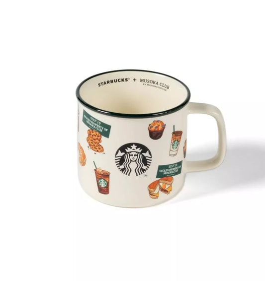 Singapore Exclusive Starbucks + MUSOKA Taza 12oz