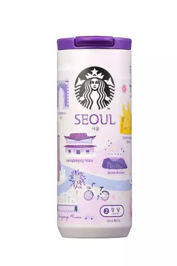 Starbucks Korea SS Annyeong Seoul Termo 355ml 12oz Korea City Limited