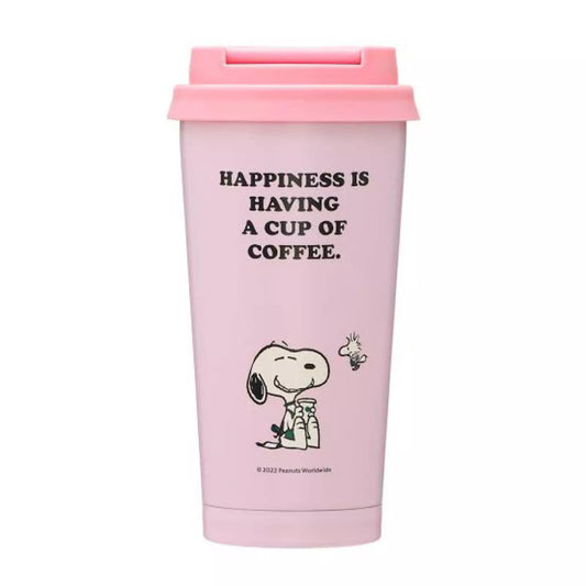 Elma Rosa 473ml Starbucks PEANUTS Collaboration 2022 Autumn SNOOPY