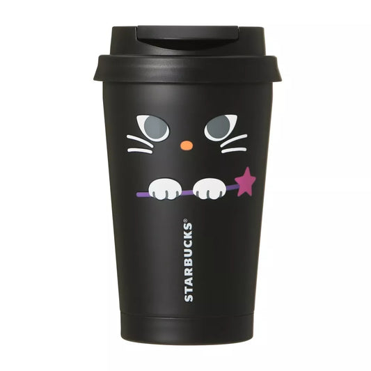 Vaso Acero Inoxidable Gato bruja Starbucks Halloween Japon  2024 Stainless TOGO  355ml