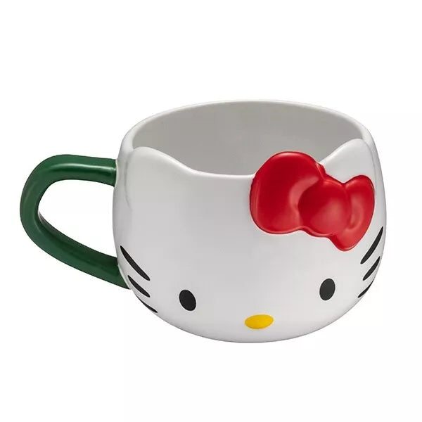 Taza de Cerámica Starbucks Hello Kitty 2024, 12oz: Encanto y Estilo en Cada Sorbo