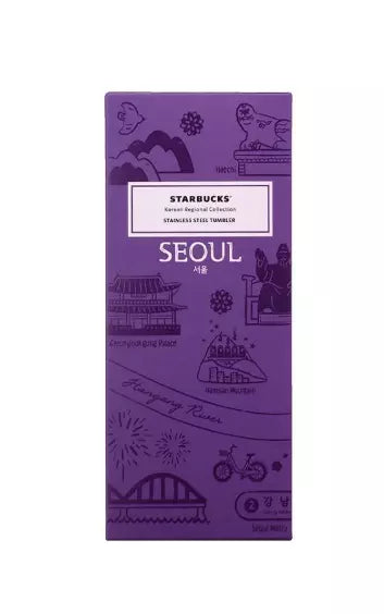 Starbucks Korea SS Annyeong Seoul Termo 355ml 12oz Korea City Limited