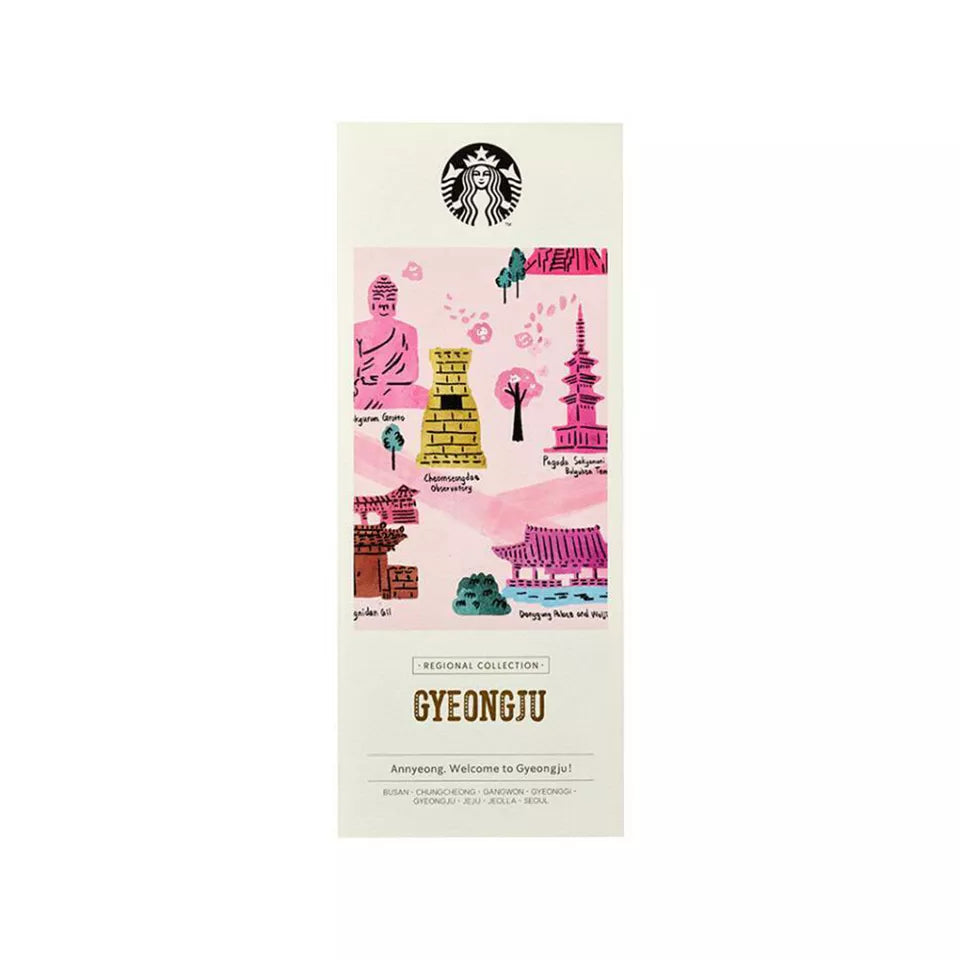 Starbucks Korea SS  Termo Gyeongju 355ml 12oz Korea City Limited