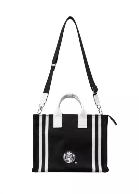 Bolsa Tote Blanco con Negro Buddy Black Golf Club