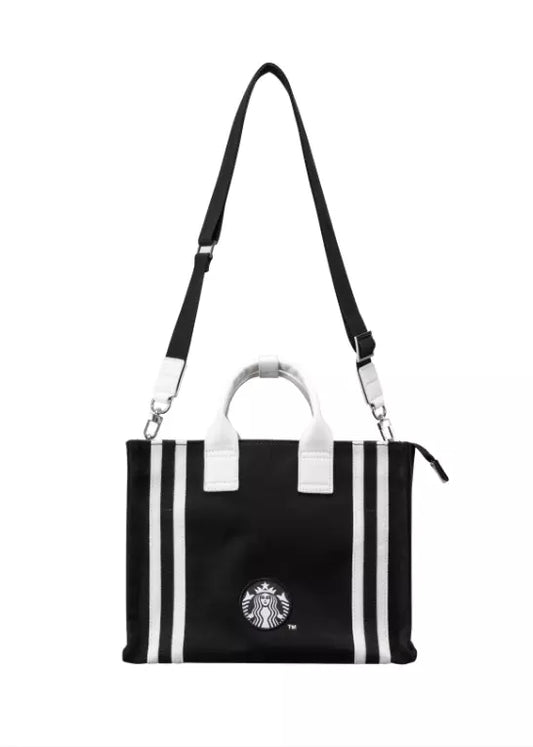 Bolsa Tote Blanco con Negro Buddy Black Golf Club