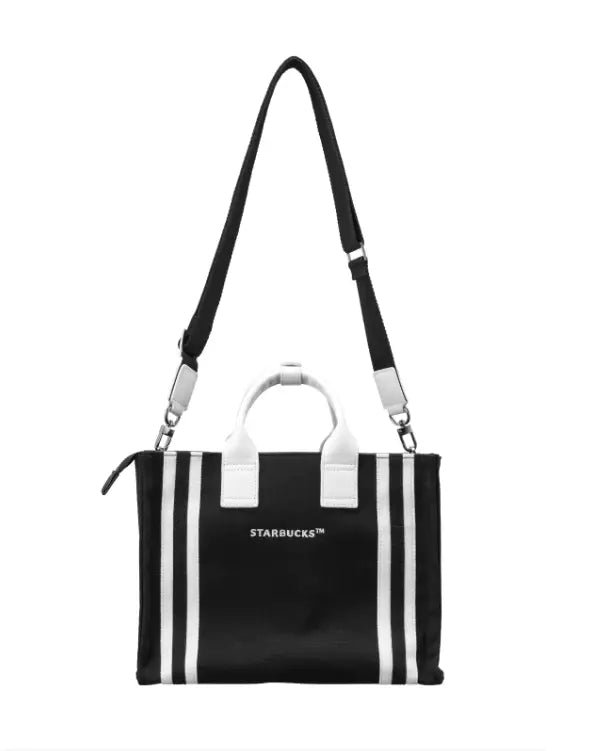 Bolsa Tote Blanco con Negro Buddy Black Golf Club