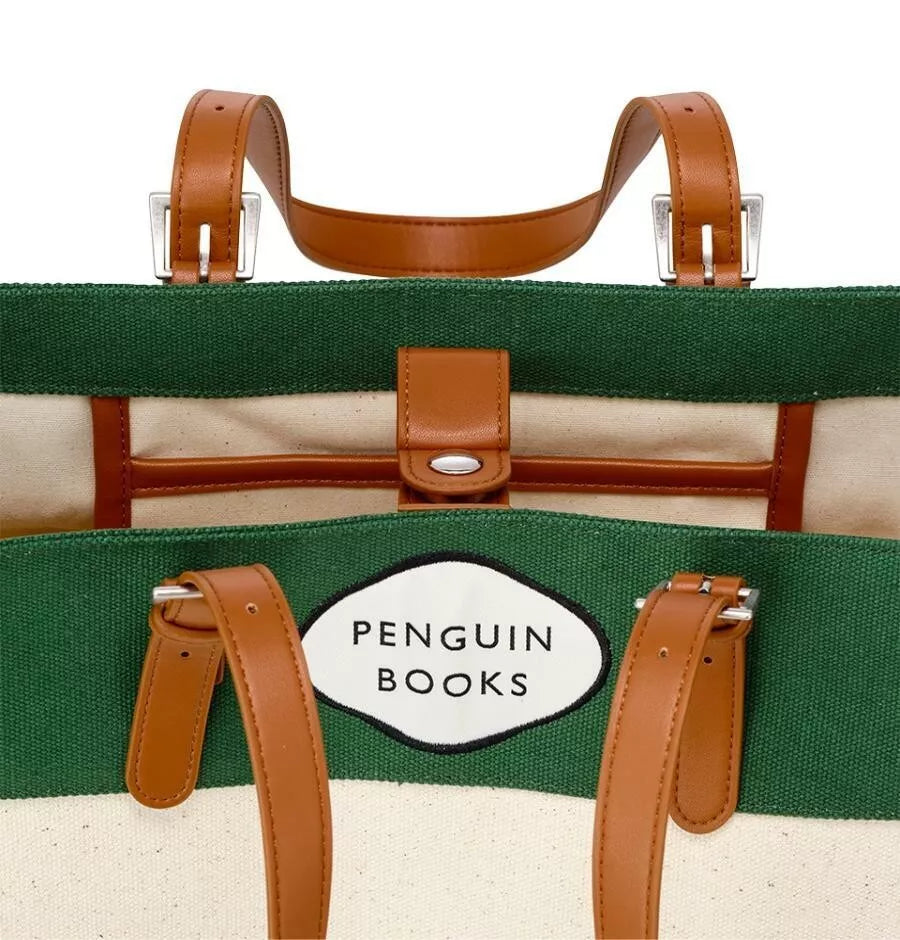 Bolsa Tote Book and Coffee Bag Starbucks Korea x Penguin House