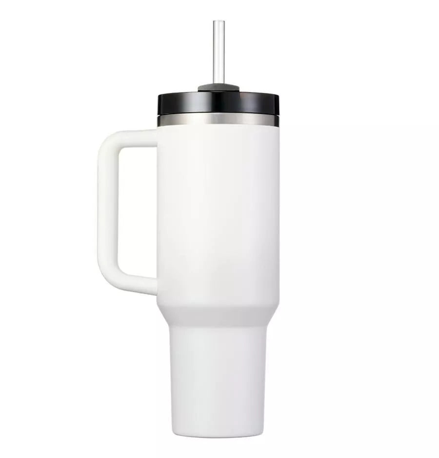 Stanley x Starbucks Black White Quencher Tumbler Starbucks Korea x Penguin House  1183ml / 40oz