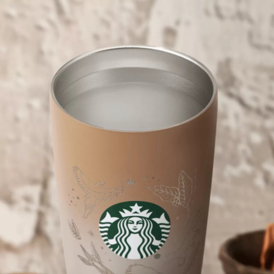 Vaso Acero Inoxidable Café Starbucks 2024 China 25th Anniversary 12oz Desktop Cup