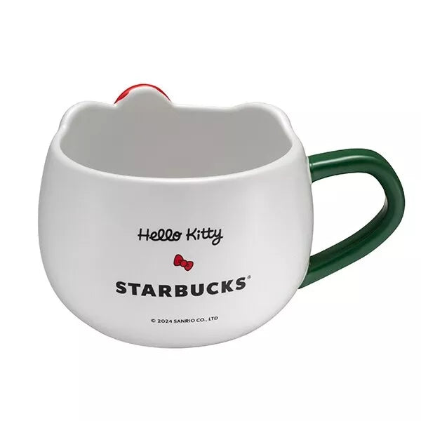 Taza de Cerámica Starbucks Hello Kitty 2024, 12oz: Encanto y Estilo en Cada Sorbo