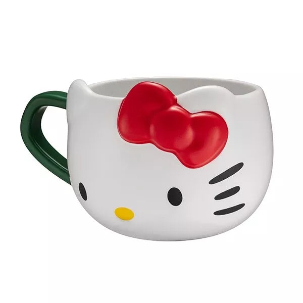 Taza de Cerámica Starbucks Hello Kitty 2024, 12oz: Encanto y Estilo en Cada Sorbo