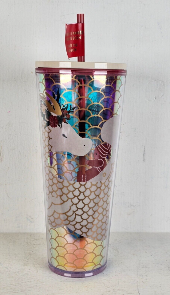 Vaso Starbucks Lunar Year 2024 USA 24oz