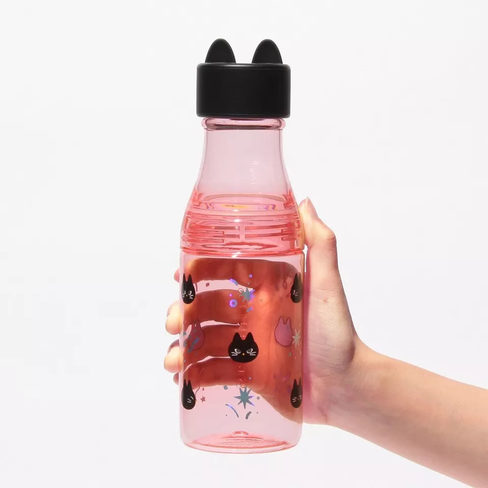 Botella Rosa Claro Acrilico Gatito Starbucks Halloween Japon 2024 503ml