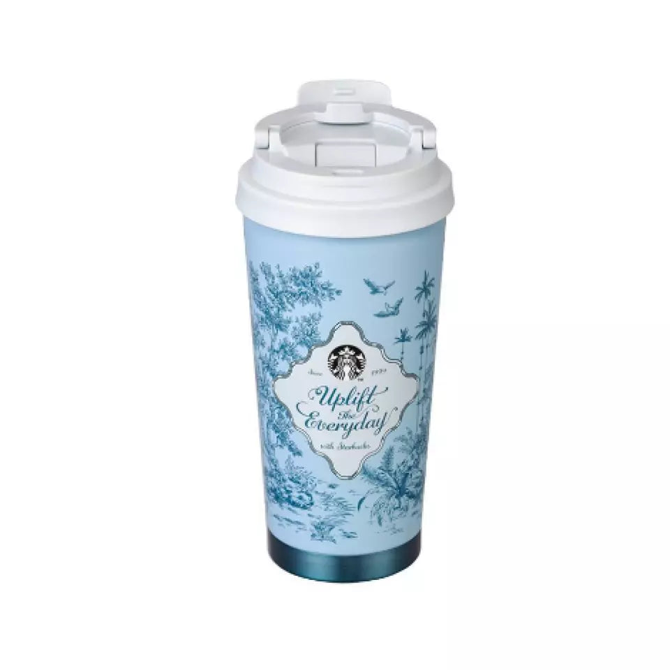 Starbucks Korea 2024 Elma acero inoxidable french summer elma tumbler