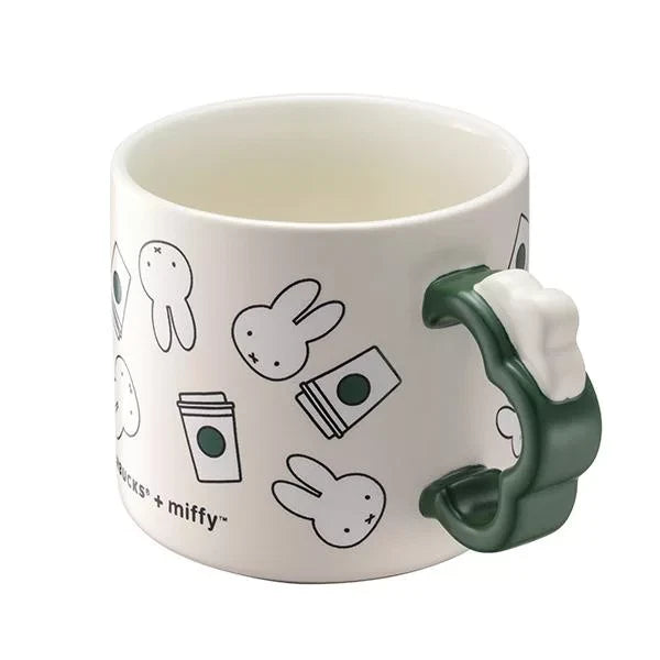 Taza de Ceramica Starbucks Taiwan 2025 Miffy series  414ml