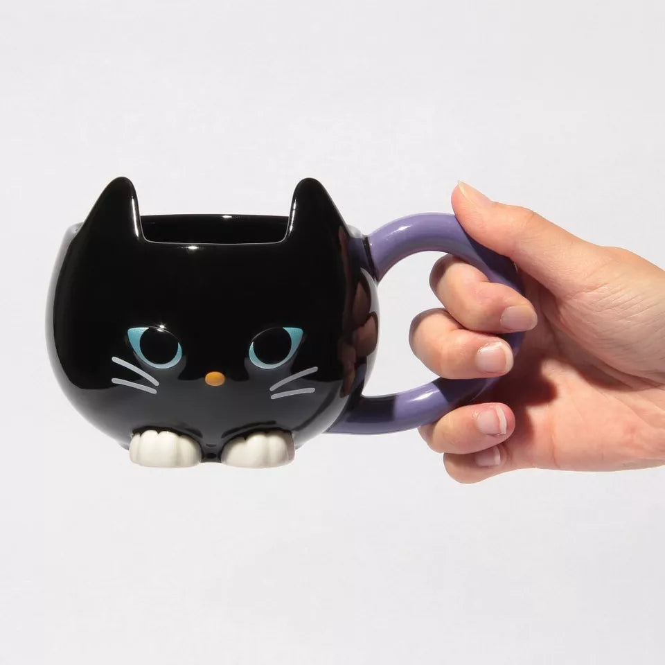 Taza Ceramica Gatito 355ml Starbucks Halloween Japon 2024