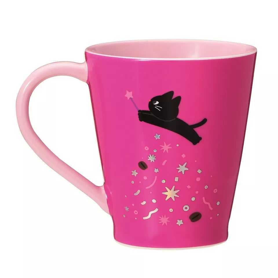 Taza de Ceramica Rosa cambia de color 355ml Halloween Japon 2024