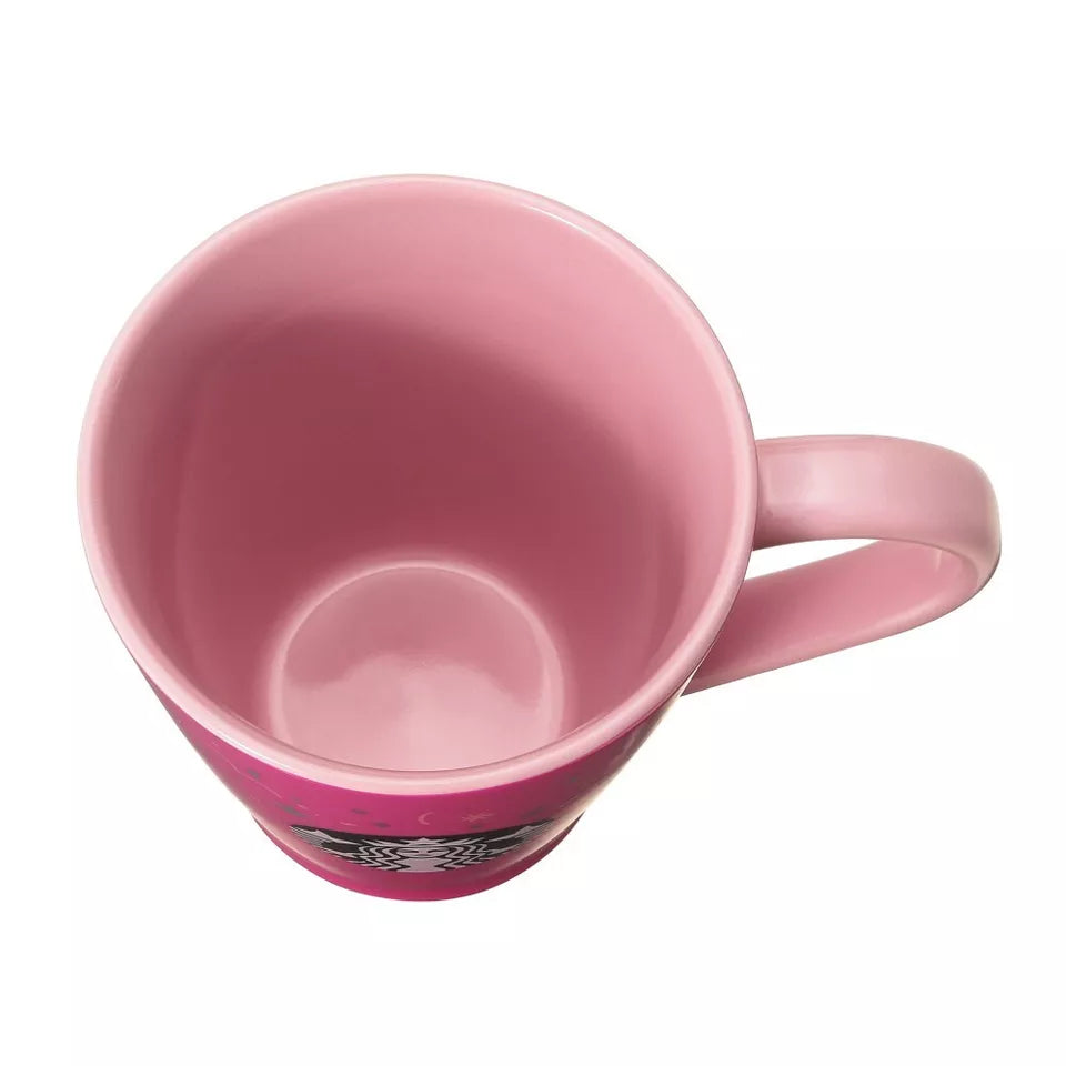 Taza de Ceramica Rosa cambia de color 355ml Halloween Japon 2024