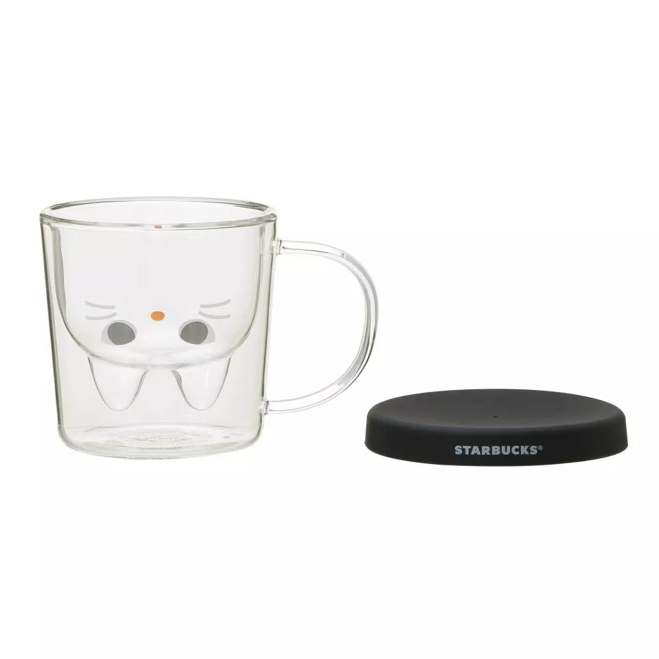 taza cristal gatito Starbucks Halloween Japon 2024