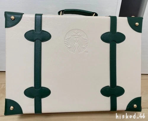 Maleta baúl de Starbucks Solo de mi juego de viaje personalizado Recompensas Miembros Gold LTD. Lives Tiktok