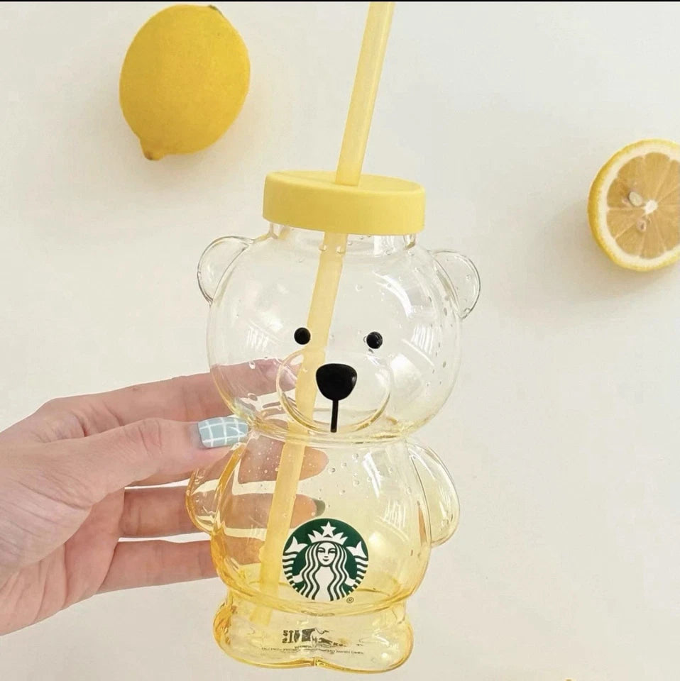 Bearista Limón de Vidrio Starbucks China 2025 Fruit Romance exclusivo en linea 460ml