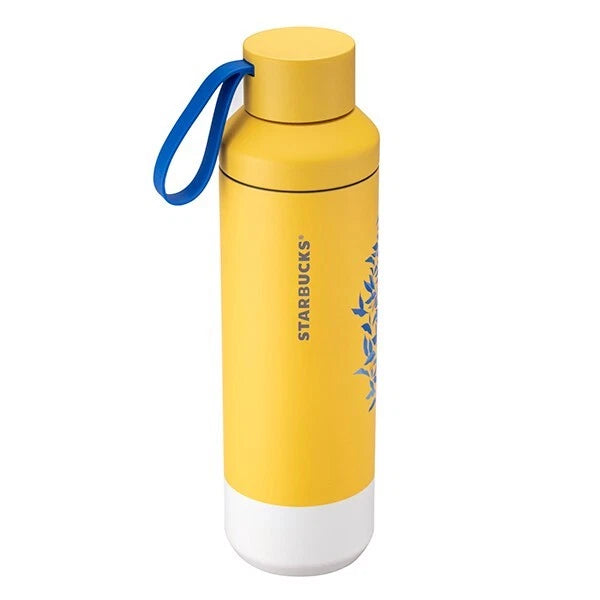 Botella de Agua de Acero Inoxidable Starbucks Taiwan Mediterranean Summer 2025