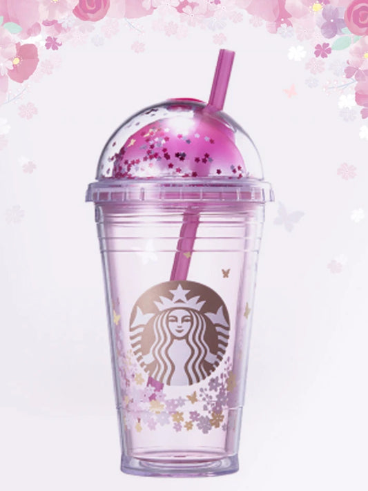 Domo Acrilico Corea Cherry Blossom 2018  Dome lid Cold Cup 473ml  Lives Tiktok