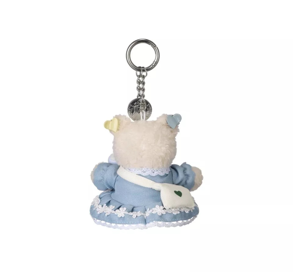 Starbucks Korea 2024 llavero bearista french summer