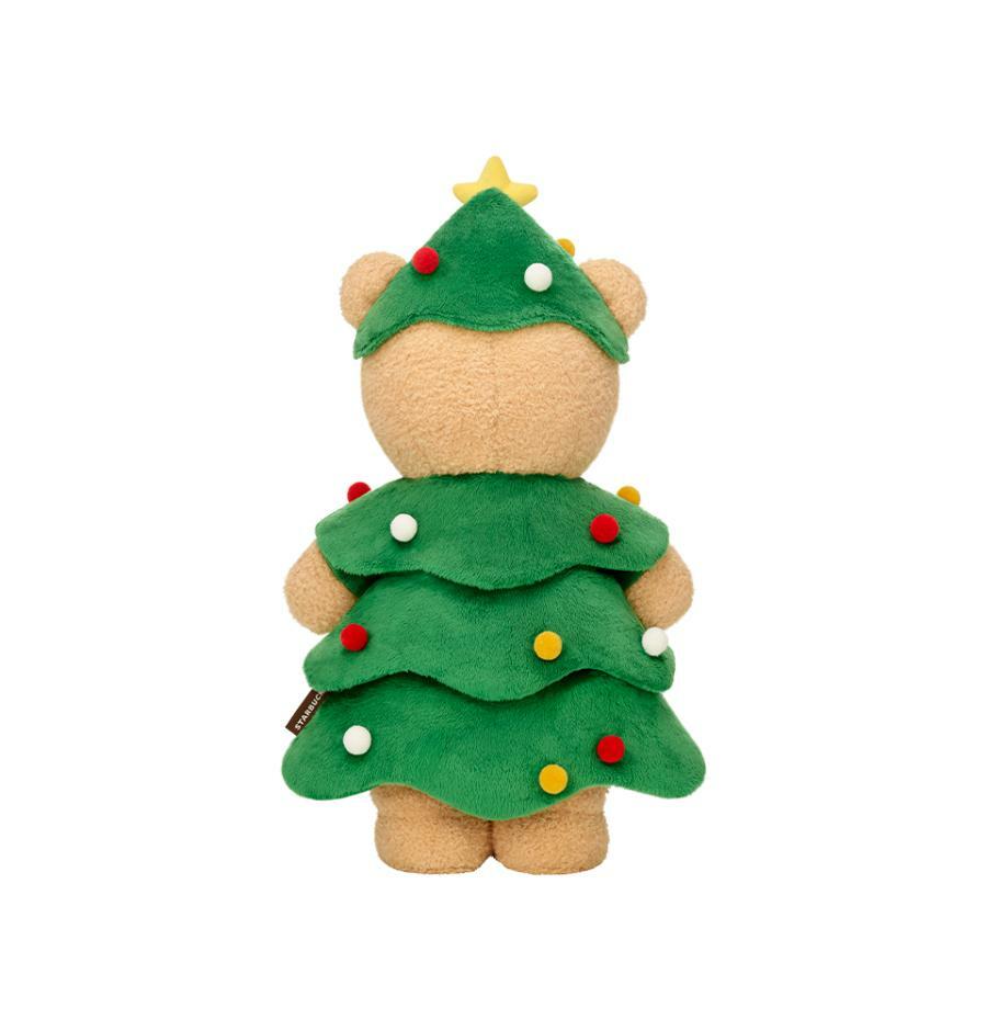 Starbucks Korea Christmas 2026 Tree Dancing Bearista Peluche Navideño